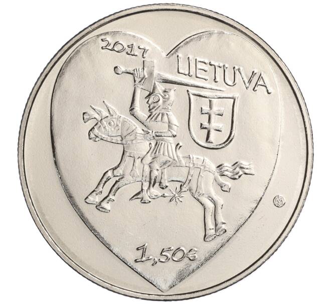 Монета 1.5 евро 2017 года Литва «Традиционные праздники Литвы — Ярмарка Казюкаса» (Артикул M2-70334)