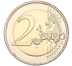 2 евро 2008 года G Германия «Федеральные земли Германии — Гамбург (Церковь святого Михаила)» — Фото №2