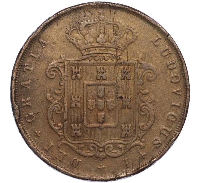 Монета 20 реалов 1867 года Португалия (Артикул K11-108724)
