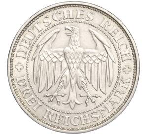 3 рейхсмарки 1929 года Е Германия «1000 лет городу Мейсен» — Фото №2