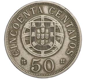 50 сентаво 1927 года Португальская Ангола