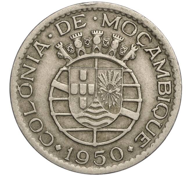 Монета 1 эскудо 1950 года Португальский Мозамбик (Артикул K11-108882)