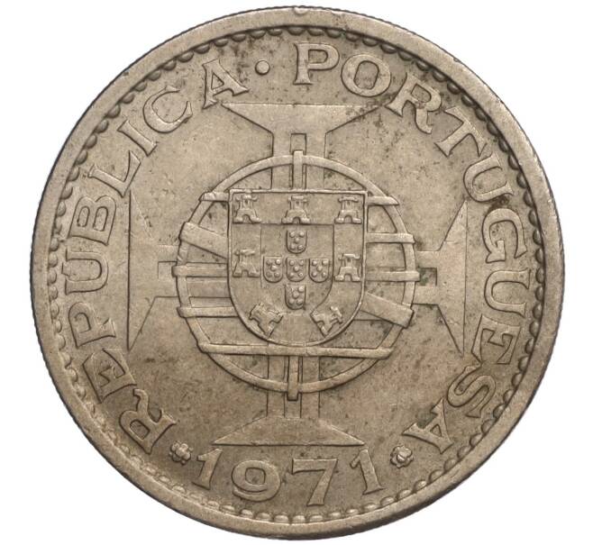 Монета 5 эскудо 1971 года Португальское Сан-Томе и Принсипи (Артикул K11-108890)