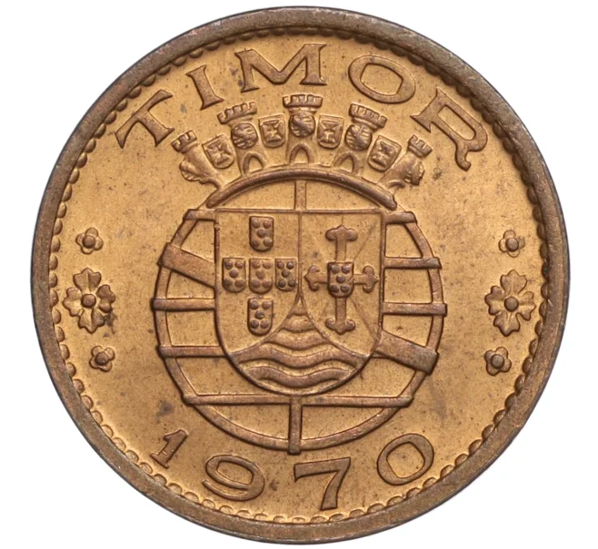 Монета 20 сентаво 1970 года Португальский Тимор (Артикул K11-108902)