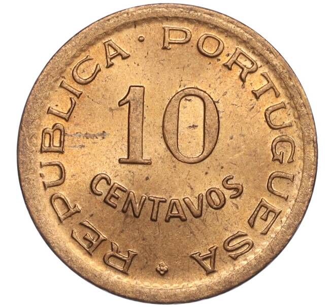 Монета 10 сентаво 1949 года Португальская Ангола (Артикул K11-108905)