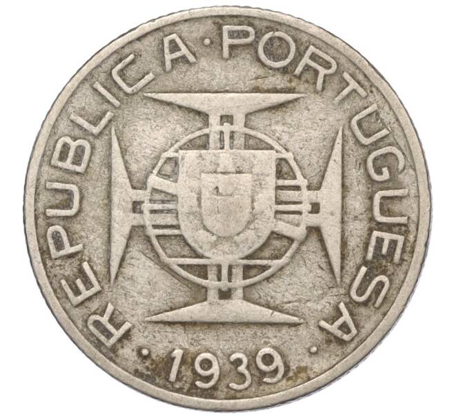 Монета 2.50 эскудо 1939 года Португальское Сан-Томе и Принсипи (Артикул K11-108912)