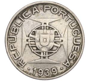 5 эскудо 1939 года Португальское Сан-Томе и Принсипи