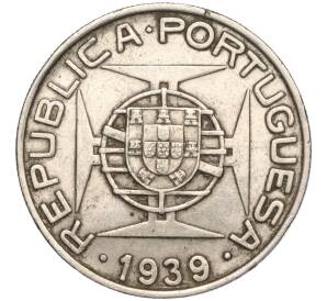 10 эскудо 1939 года Португальское Сан-Томе и Принсипи