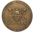 Настольная медаль 1982 года ЛМД «Скульптура Летнего сада в Ленинграде — Архитектура» (Артикул T11-00491)