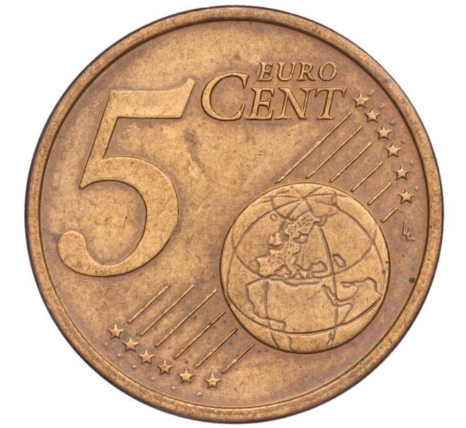 Монета 5 евроцентов 2005 года A Германия (Артикул K11-109426)