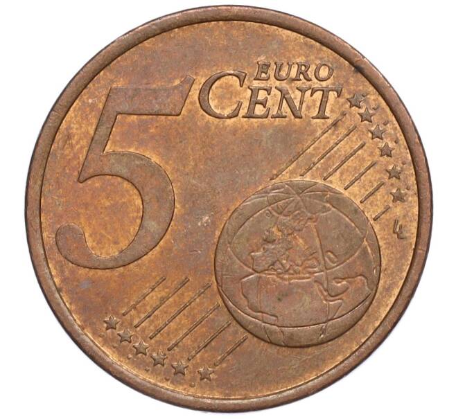 Монета 5 евроцентов 2002 года Франция (Артикул K11-109431)