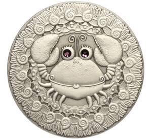 20 рублей 2009 года Белоруссия «Знаки зодиака — Рак» — Фото №1