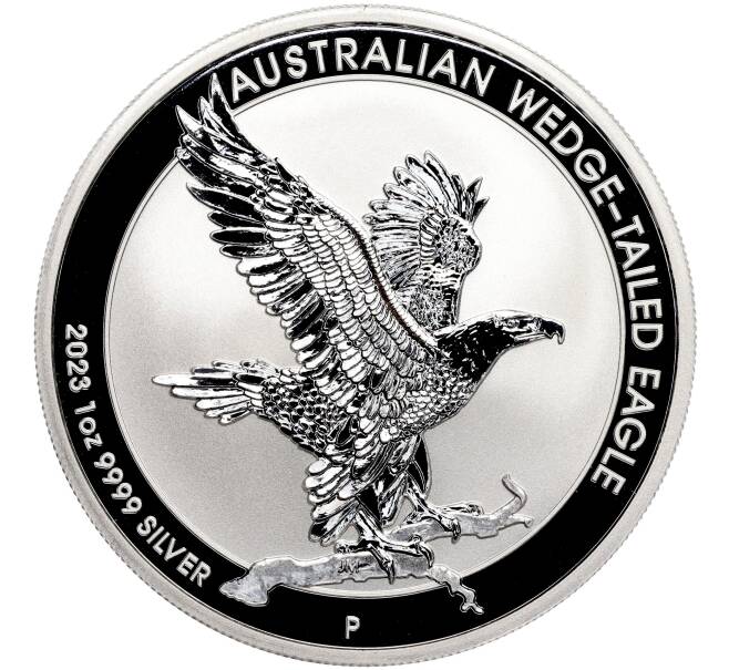 Монета 1 доллар 2023 года Австралия «Австралийский клинохвостый орел» (Артикул M2-70397)