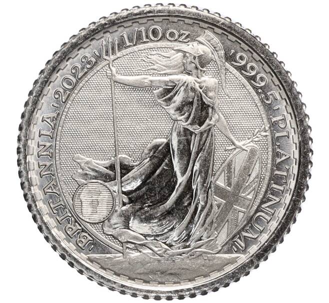Монета 10 фунтов 2023 года Великобритания «Британия» (Карл III) (Артикул M2-70405)