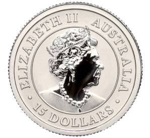 15 долларов 2022 года Австралия «Австралийская кукабара»