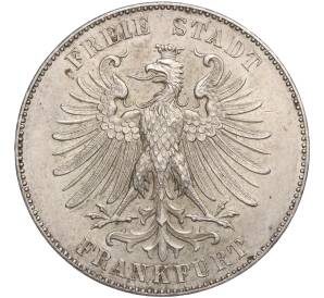 1 талер 1859 года Франкфурт «100 лет со дня рождения Фридриха Шиллера» — Фото №2