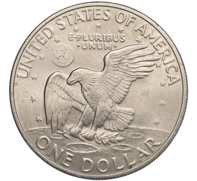 Монета 1 доллар 1972 года США «Эйзенхауэр» (Артикул T11-00526)