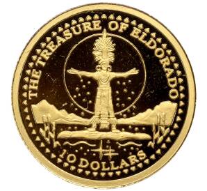 10 долларов 2008 года Соломоновы острова «Эльдорадо»