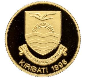 10 долларов 1998 года Кирибати «Остров Рождества»