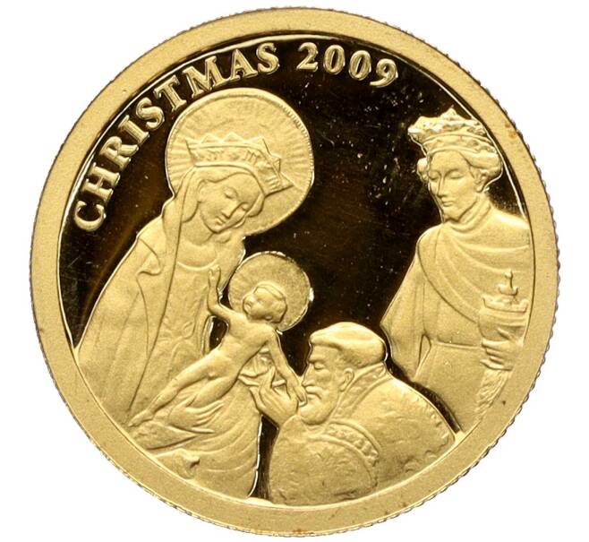 Монета 1 доллар 2009 года Палау «Рождество» (Артикул M2-70427)