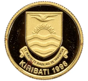 10 долларов 1998 года Кирибати «Титаник»