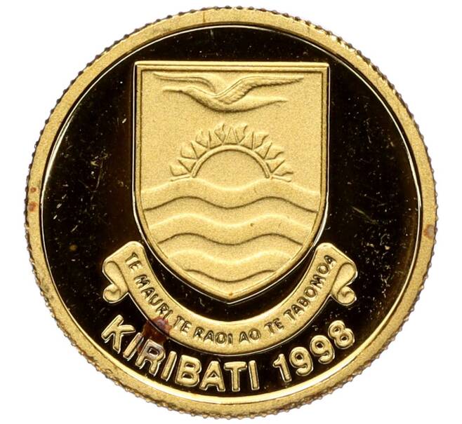 Монета 10 долларов 1998 года Кирибати «Титаник» (Артикул M2-70434)