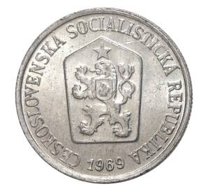10 геллеров 1969 года Чехословакия — Фото №1