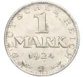 Монета 1 марка 1924 года J Германия (Артикул M2-70444)