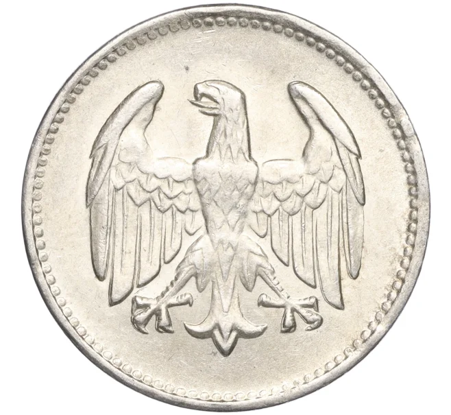 Монета 1 марка 1924 года J Германия (Артикул M2-70444)
