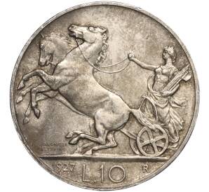 10 лир 1927 года Италия — Фото №1