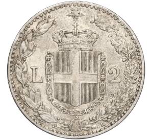 2 лиры 1898 года Италия — Фото №2