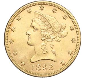 10 долларов 1893 года США