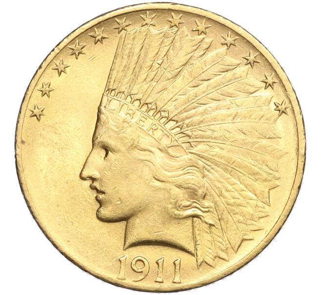 Монета 10 долларов 1911 года США (Артикул M2-70472)