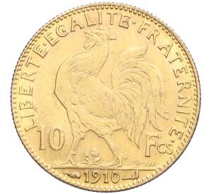 10 франков 1910 года Франция — Фото №1