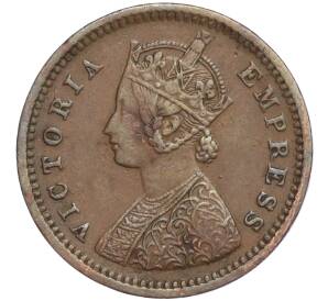 1/12 анны 1884 года Британская Индия — Фото №2