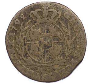 3 гроша 1792 года Польша
