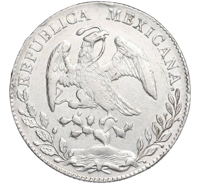 Монета 8 реалов 1895 года Мексика (Артикул M2-70487)