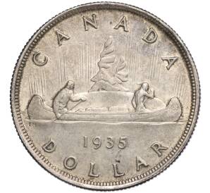 1 доллар 1935 года Канада «25 лет правлению Короля Георга V»