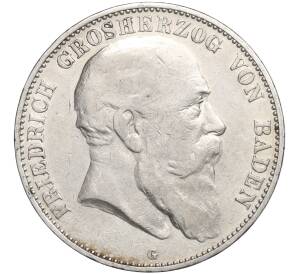 5 марок 1904 года Германия (Баден) — Фото №1