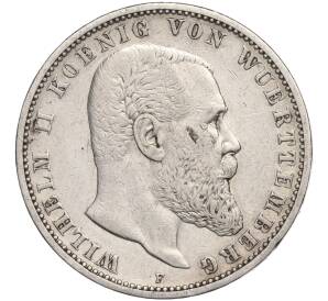 5 марок 1893 года Германия (Вюртемберг) — Фото №1