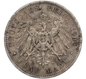 5 марок 1902 года Германия (Пруссия)