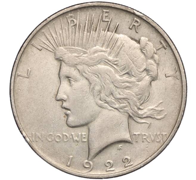 Монета 1 доллар 1922 года D США (Артикул M2-70545)