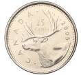 Монета 25 центов 2005 года Канада (Артикул T11-01060)