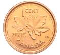 Монета 1 цент 2005 года Канада (Артикул T11-01080)