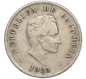 50 сентаво 1923 года Колумбия