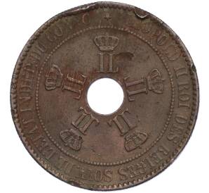 10 сантимов 1888 года Свободное государство Конго (Бельгийское Конго)