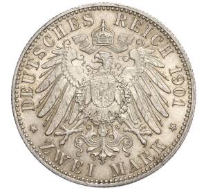 2 марки 1901 года Германия (Пруссия) «200 лет Пруссии» — Фото №2