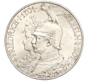 2 марки 1901 года Германия (Пруссия) «200 лет Пруссии» — Фото №1
