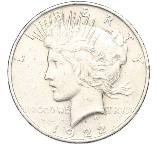 Монета 1 доллар 1922 года США (Артикул M2-70627)