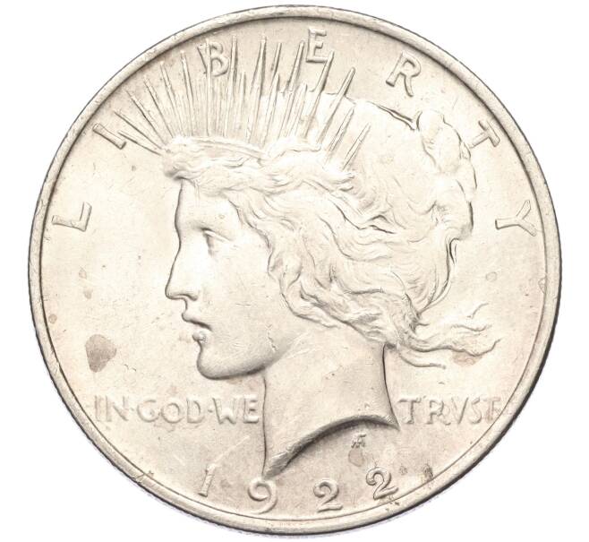 Монета 1 доллар 1922 года США (Артикул M2-70628)